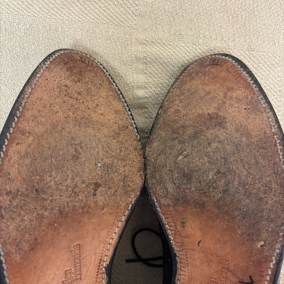 Men\'s ALLEN EDMONDS Chester Burgundy Wing Tip Dress Shoes Sz 11.5 D main image 10